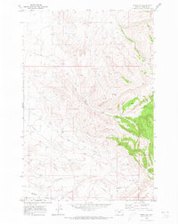 Download a high-resolution, GPS-compatible USGS topo map for Moore SW, MT (1973 edition)