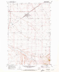 Download a high-resolution, GPS-compatible USGS topo map for Moore, MT (1973 edition)