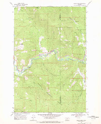 Download a high-resolution, GPS-compatible USGS topo map for Moose Creek, MT (1971 edition)