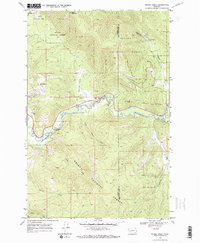 Download a high-resolution, GPS-compatible USGS topo map for Moose Creek, MT (1971 edition)