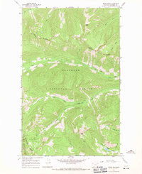 Download a high-resolution, GPS-compatible USGS topo map for Moose Peak, MT (1971 edition)