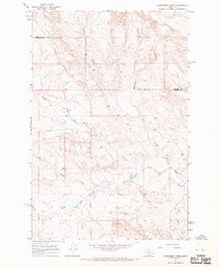Download a high-resolution, GPS-compatible USGS topo map for Morehouse Creek, MT (1969 edition)