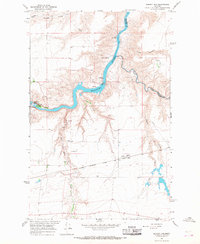 Download a high-resolution, GPS-compatible USGS topo map for Morony Dam, MT (1968 edition)