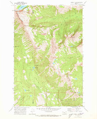Download a high-resolution, GPS-compatible USGS topo map for Morrell Lake, MT (1973 edition)