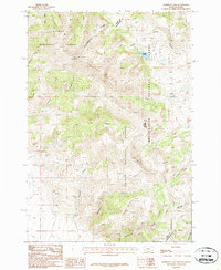Download a high-resolution, GPS-compatible USGS topo map for Morrison Lake, MT (1987 edition)
