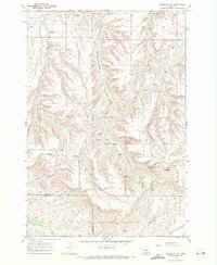 Download a high-resolution, GPS-compatible USGS topo map for Mossmain SW, MT (1971 edition)
