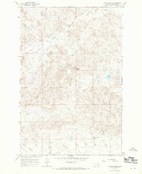 Download a high-resolution, GPS-compatible USGS topo map for Mother Butte, MT (1969 edition)