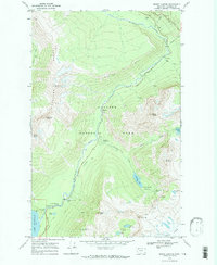 Download a high-resolution, GPS-compatible USGS topo map for Mount Cannon, MT (1971 edition)