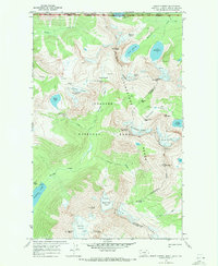 Download a high-resolution, GPS-compatible USGS topo map for Mount Carter, MT (1972 edition)