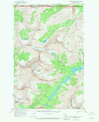 preview thumbnail of historical topo map of Glacier County, MT in 1968