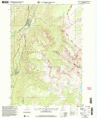 Download a high-resolution, GPS-compatible USGS topo map for Mount Douglas, MT (2005 edition)
