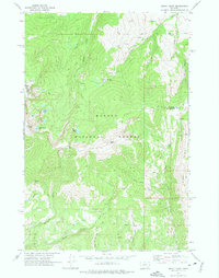 preview thumbnail of historical topo map of Broadwater County, MT in 1971