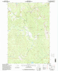 Download a high-resolution, GPS-compatible USGS topo map for Mount Emerine, MT (1998 edition)