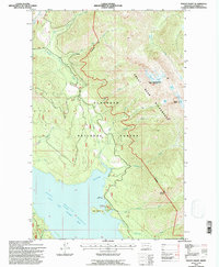 Download a high-resolution, GPS-compatible USGS topo map for Mount Grant, MT (1997 edition)