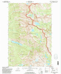 Download a high-resolution, GPS-compatible USGS topo map for Mount Harding, MT (1996 edition)