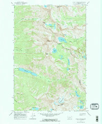 Download a high-resolution, GPS-compatible USGS topo map for Mount Harding, MT (1968 edition)
