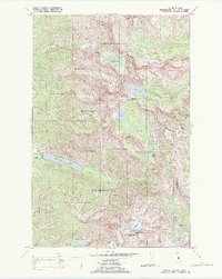Download a high-resolution, GPS-compatible USGS topo map for Mount Harding, MT (1988 edition)