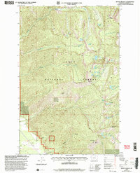 Download a high-resolution, GPS-compatible USGS topo map for Mount Headley, MT (2003 edition)