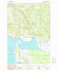 Download a high-resolution, GPS-compatible USGS topo map for Mount Hebgen, MT (1986 edition)