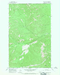 Download a high-resolution, GPS-compatible USGS topo map for Mount Hefty, MT (1971 edition)