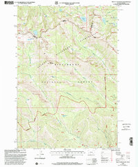 Download a high-resolution, GPS-compatible USGS topo map for Mount Jerusalem, MT (2002 edition)