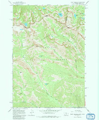 Download a high-resolution, GPS-compatible USGS topo map for Mount Jerusalem, MT (1980 edition)