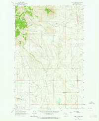 Download a high-resolution, GPS-compatible USGS topo map for Mount Lebanon, MT (1964 edition)