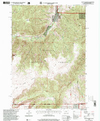 Download a high-resolution, GPS-compatible USGS topo map for Mount Maurice, MT (1999 edition)