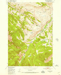 Download a high-resolution, GPS-compatible USGS topo map for Mount Rae, MT (1957 edition)