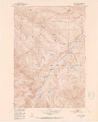 Download a high-resolution, GPS-compatible USGS topo map for Mount Rae, MT (1953 edition)