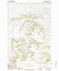 Download a high-resolution, GPS-compatible USGS topo map for Mount Sinai, MT (1985 edition)