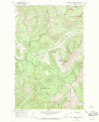 Download a high-resolution, GPS-compatible USGS topo map for Mount Thompson-Seton, MT (1971 edition)
