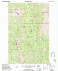 Download a high-resolution, GPS-compatible USGS topo map for Mount Wright, MT (1997 edition)