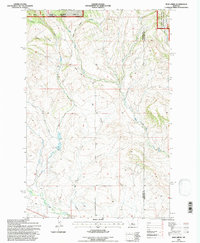 Download a high-resolution, GPS-compatible USGS topo map for Mud Creek, MT (1997 edition)