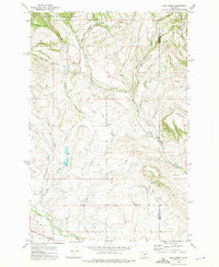 Download a high-resolution, GPS-compatible USGS topo map for Mud Creek, MT (1975 edition)