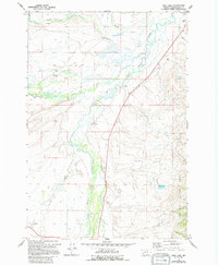 Download a high-resolution, GPS-compatible USGS topo map for Mud Lake, MT (1994 edition)