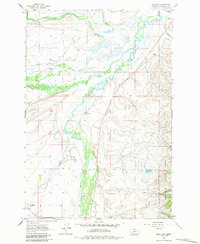 Download a high-resolution, GPS-compatible USGS topo map for Mud Lake, MT (1984 edition)