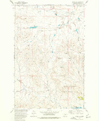 Download a high-resolution, GPS-compatible USGS topo map for Murray Hill, MT (1977 edition)