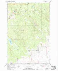 Download a high-resolution, GPS-compatible USGS topo map for Mussigbrod Lake, MT (1994 edition)