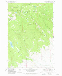 Download a high-resolution, GPS-compatible USGS topo map for Mussigbrod Lake, MT (1977 edition)