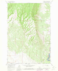 preview thumbnail of historical topo map of Carbon County, MT in 1964