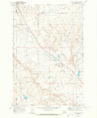 Download a high-resolution, GPS-compatible USGS topo map for N Bar Coulee, MT (1973 edition)