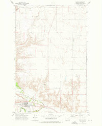 Download a high-resolution, GPS-compatible USGS topo map for Nashua, MT (1976 edition)