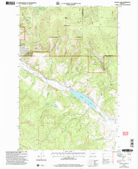 Download a high-resolution, GPS-compatible USGS topo map for Nevada Lake, MT (2004 edition)