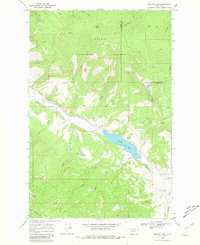 Download a high-resolution, GPS-compatible USGS topo map for Nevada Lake, MT (1981 edition)