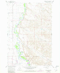 Download a high-resolution, GPS-compatible USGS topo map for Ninemile Point, MT (1980 edition)