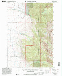 Download a high-resolution, GPS-compatible USGS topo map for No Man Peak, MT (2002 edition)
