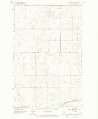 Download a high-resolution, GPS-compatible USGS topo map for North Lothair School, MT (1973 edition)