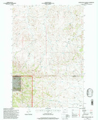 Download a high-resolution, GPS-compatible USGS topo map for North Stacey School, MT (1998 edition)