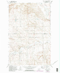 Download a high-resolution, GPS-compatible USGS topo map for North of Volt, MT (1995 edition)